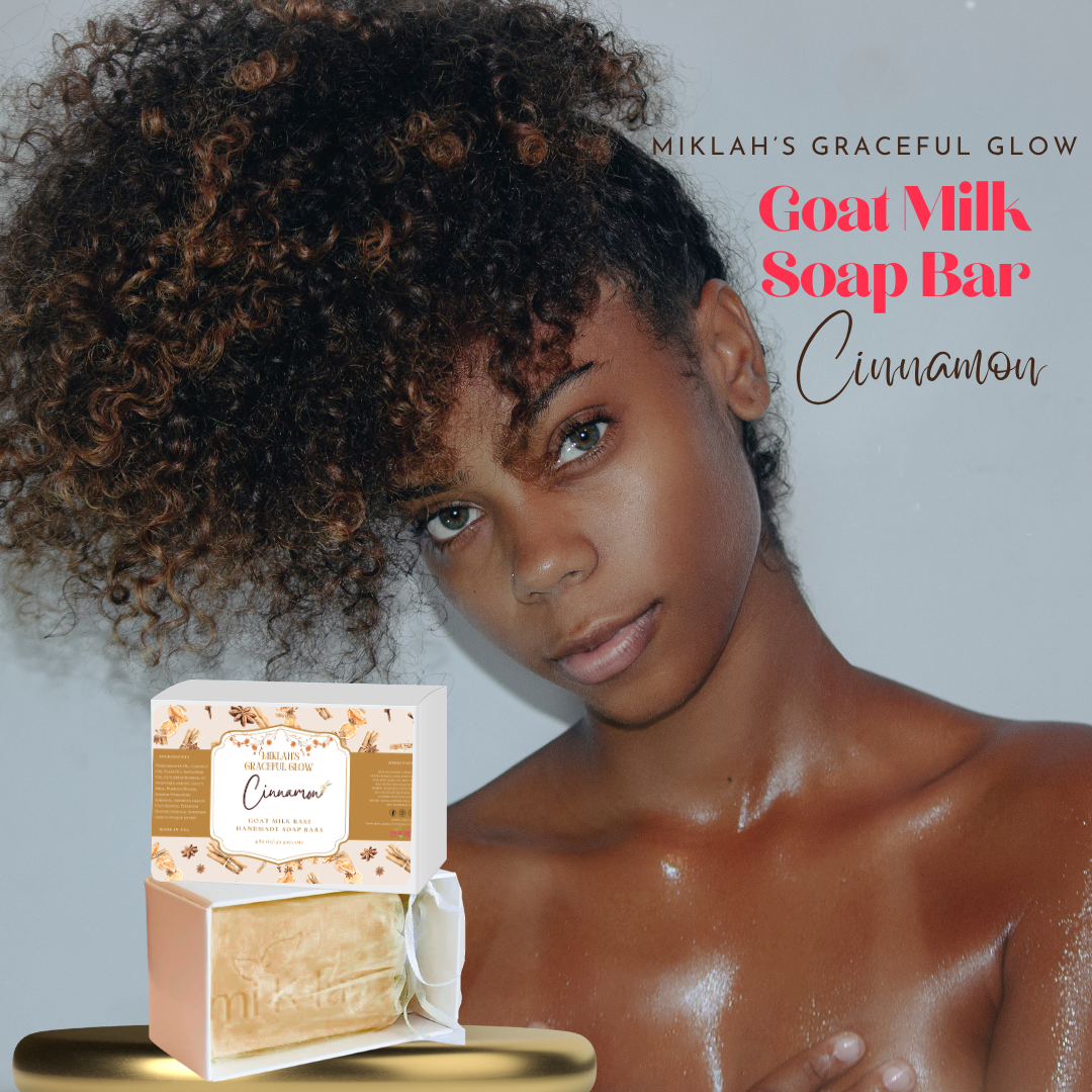 Cinnamon Goat Milk Soap – Warm & Revitalizing Cleanser