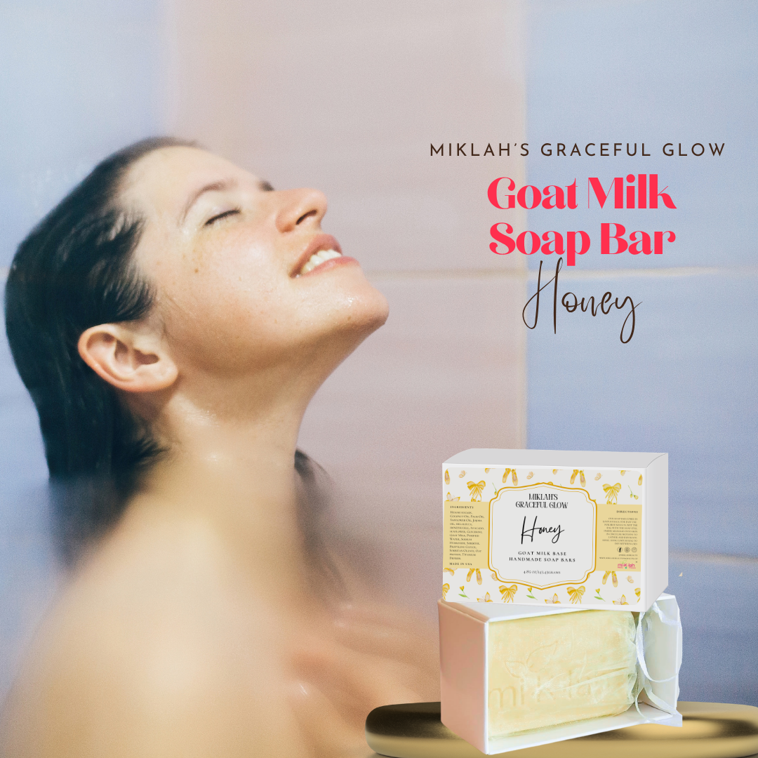 Honey Goat Milk Soap – Deep Moisturizing & Nourishing Cleanser