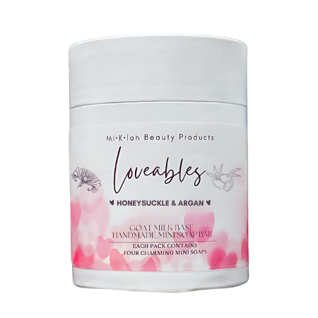 Honeysuckle & Argan Goat Milk Soap – Deep Moisture & Soft Skin