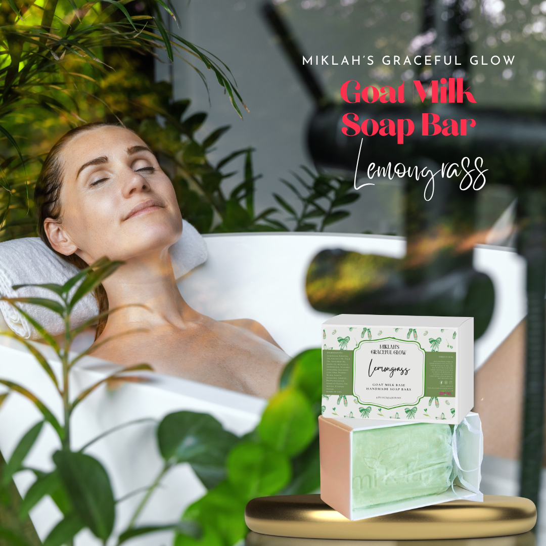 Lemongrass Goat Milk Soap – Energizing & Fresh Cleanser