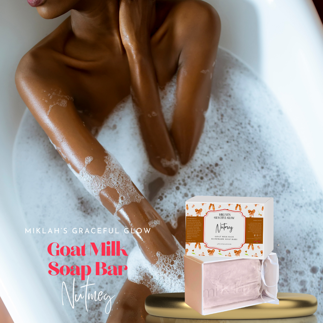 Nutmeg Goat Milk Soap – Warm & Nourishing Cleanser