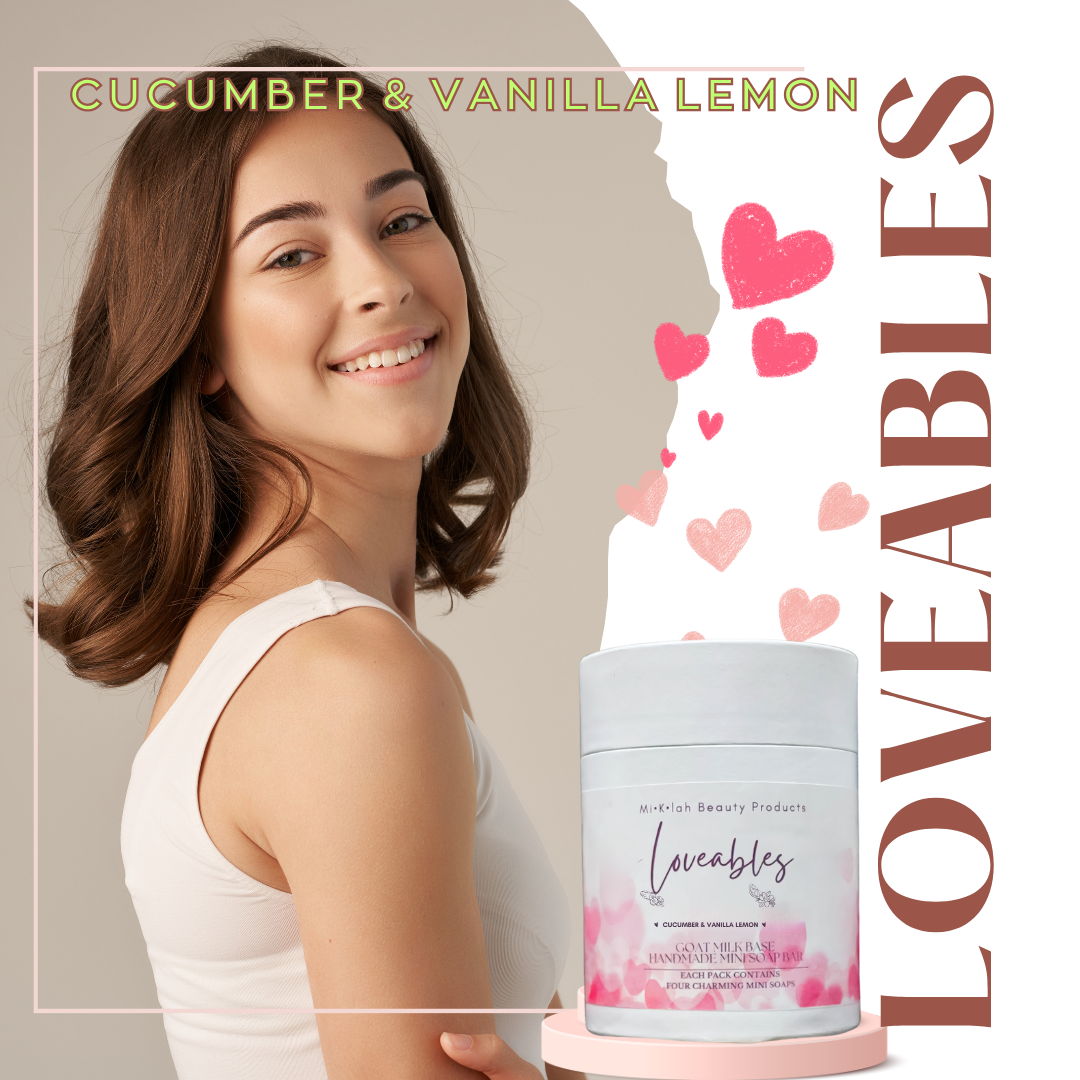 Cucumber & Vanilla Lemon Goat Milk Soap – Fresh & Revitalizing Cleanser