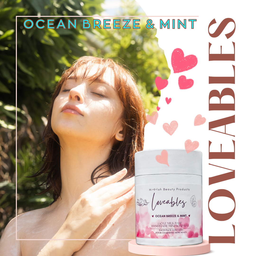Ocean Breeze & Mint Goat Milk Soap – Fresh & Cooling Skincare