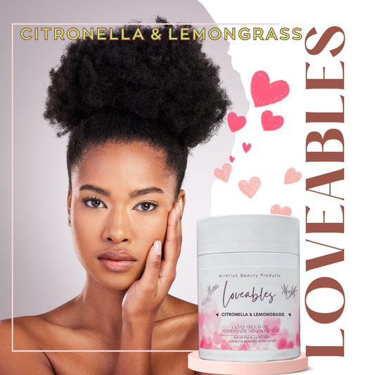 Citronella & Lemongrass Goat Milk Soap – Fresh & Energizing Clean