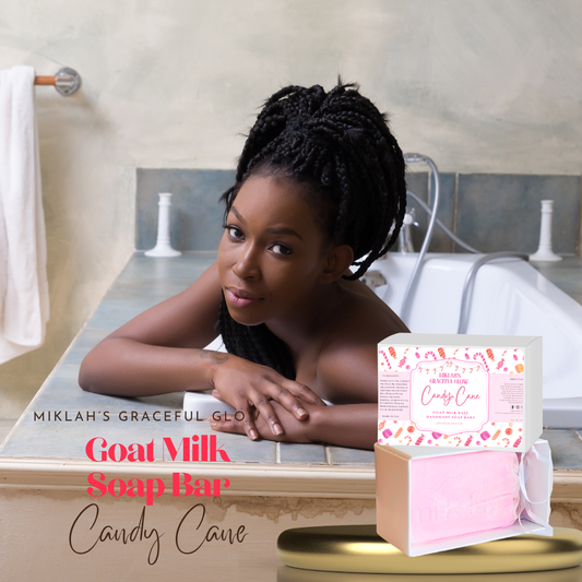 Candy Cane Goat Milk Soap – Sweet Minty Refreshing Cleanser