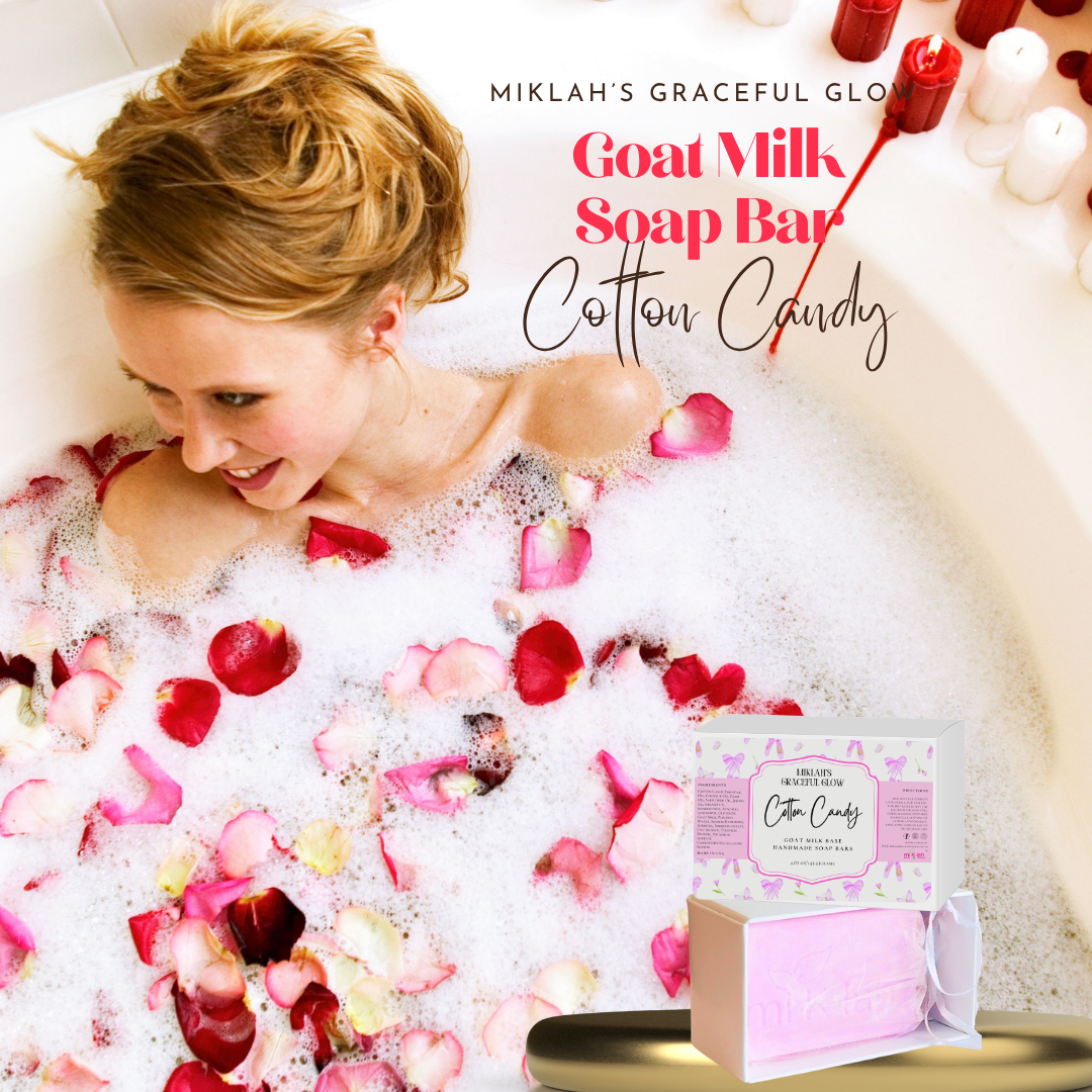 Cotton Candy Goat Milk Soap – Sweet & Gentle Skin Cleanser