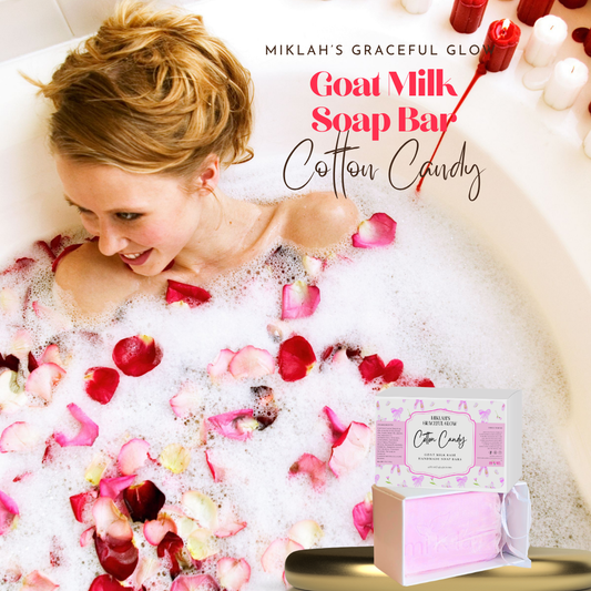 Cotton Candy Goat Milk Soap – Sweet & Gentle Skin Cleanser
