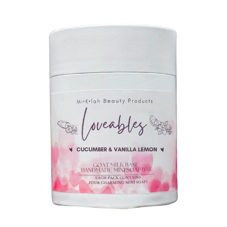Cucumber & Vanilla Lemon Goat Milk Soap – Fresh & Revitalizing Cleanser