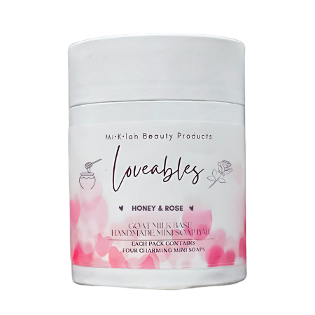 Honey & Rose Goat Milk Soap – Hydrating Floral Skincare