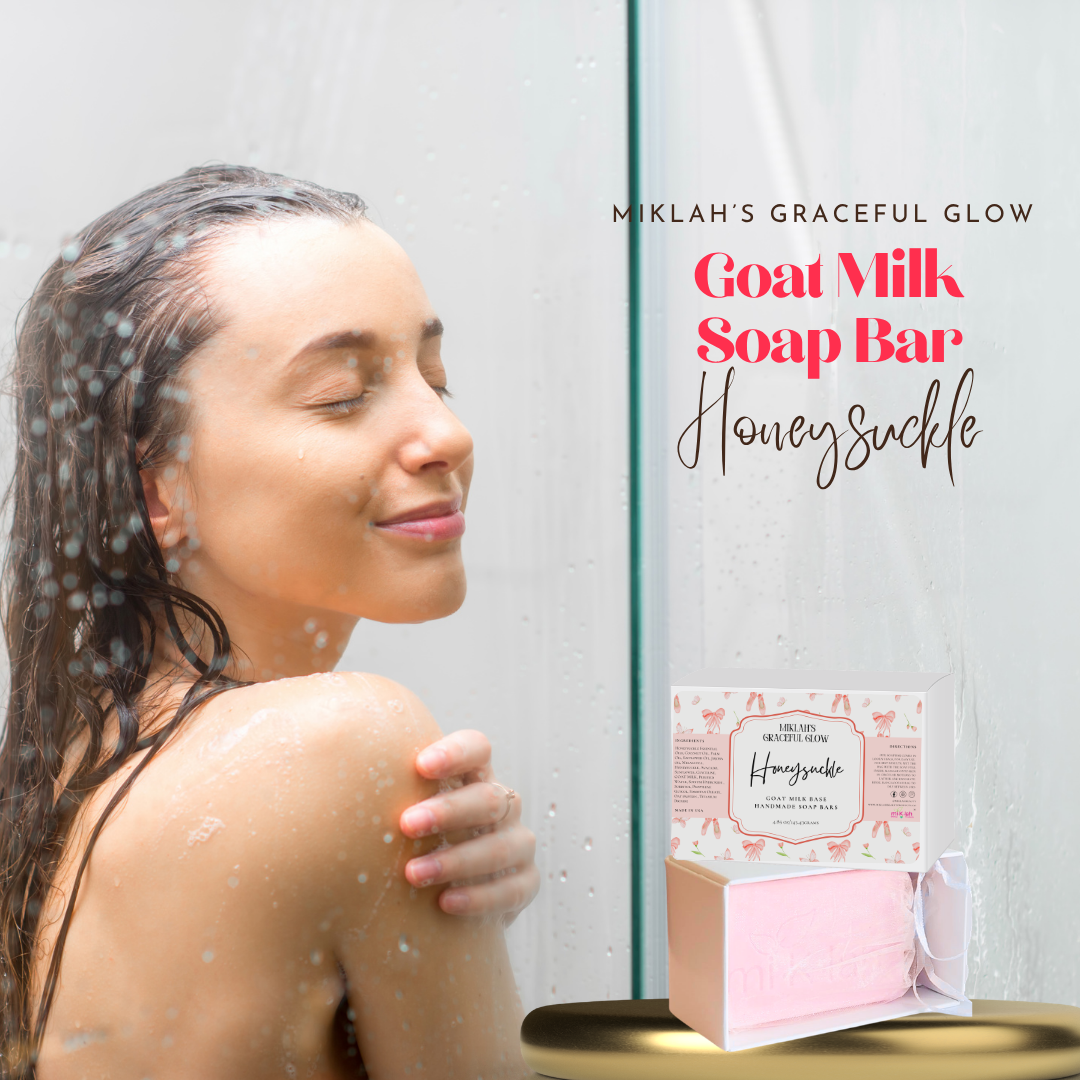 Honeysuckle Goat Milk Soap – Sweet Floral & Gentle Cleanser