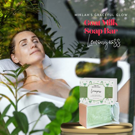Lemongrass Goat Milk Soap – Energizing & Fresh Cleanser