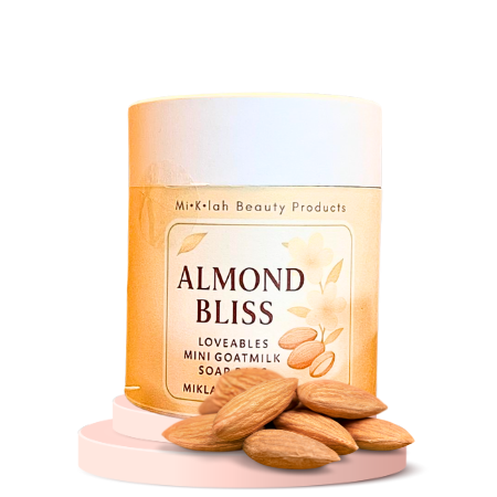 Almond Bliss Goat Milk Soap – Warm & Nourishing Cleanser