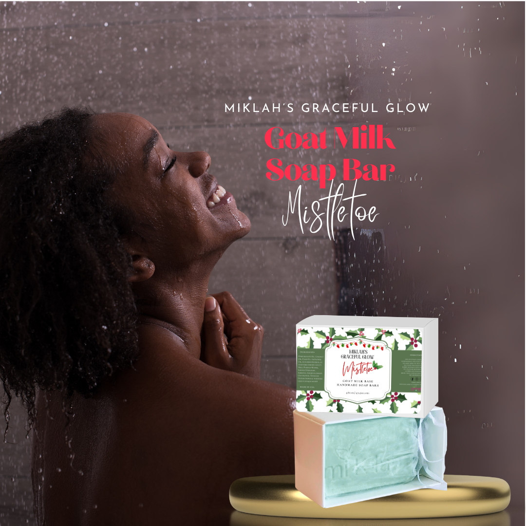 Mistletoe Goat Milk Soap – Fresh & Festive Cleanser