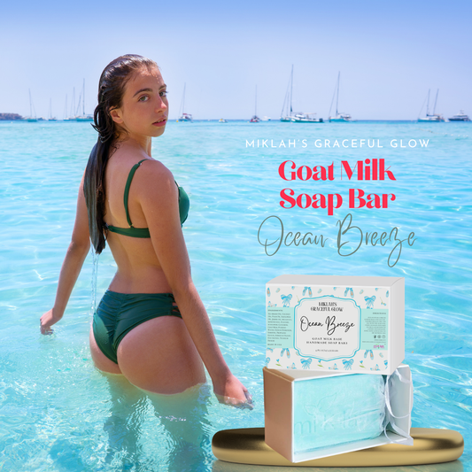 Ocean Breeze Goat Milk Soap – Fresh & Clean Hydrating Bar